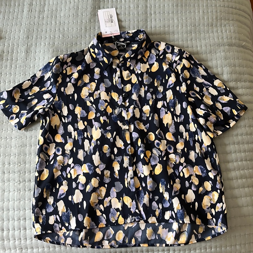 Monki short sleeve shirt